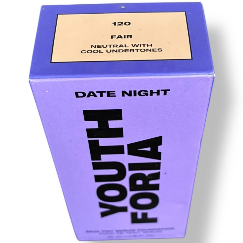 Youthforia Date Night Skin Tint‎ Serum Foundation 120 Fair 35ml Neutral Cool